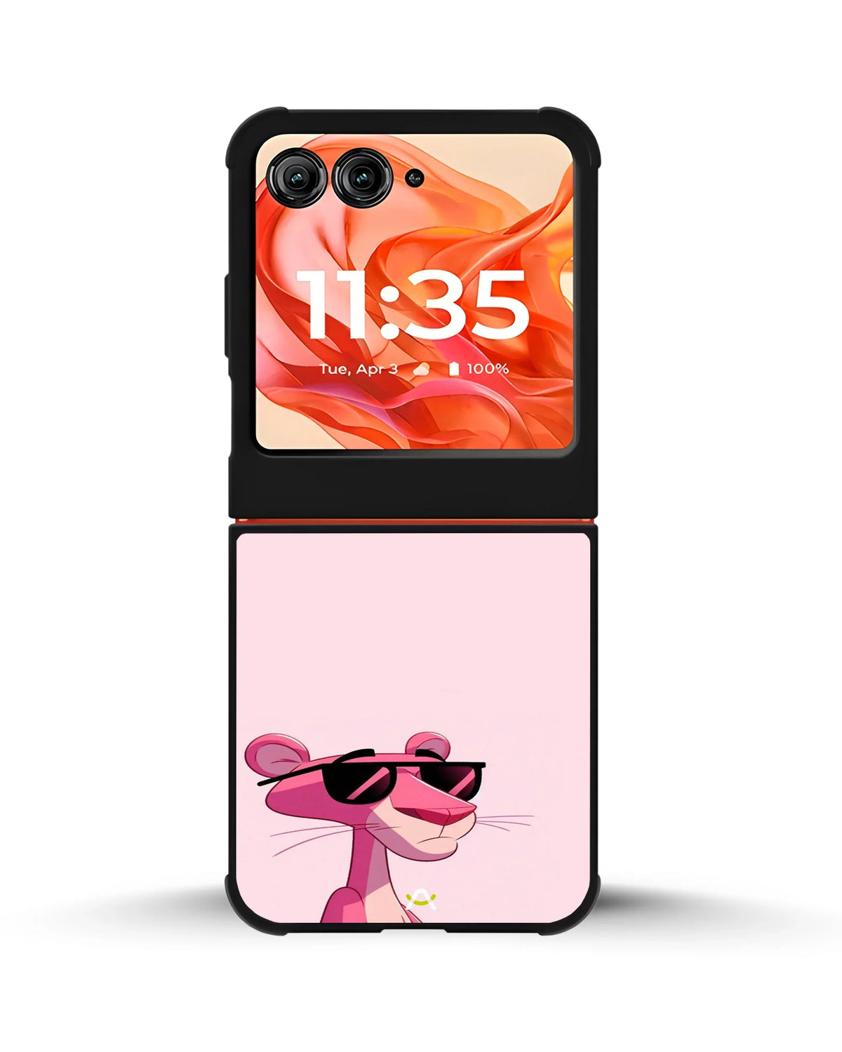 Cool Cartoon Cat Phone Case - Pink Sunglasses Print for iPhone, Samsung, Pixel, OnePlus & Vivo
