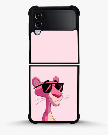Cool Cartoon Cat Phone Case - Pink Sunglasses Print for iPhone, Samsung, Pixel, OnePlus & Vivo