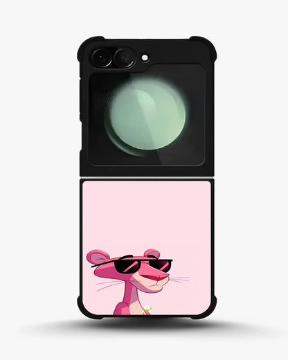 Cool Cartoon Cat Phone Case - Pink Sunglasses Print for iPhone, Samsung, Pixel, OnePlus & Vivo