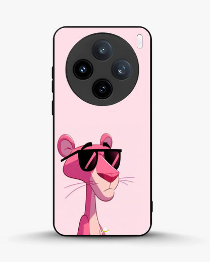 Cool Cartoon Cat Phone Case - Pink Sunglasses Print for iPhone, Samsung, Pixel, OnePlus & Vivo