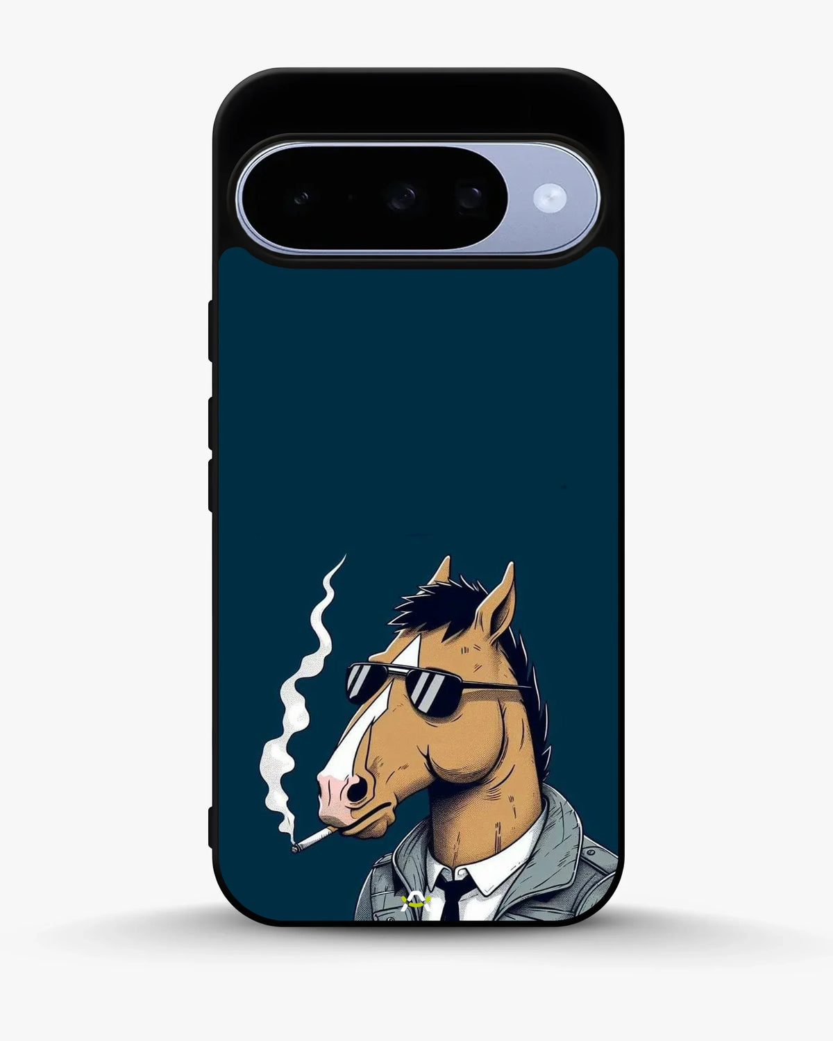 Cool Horse Sunglasses Phone Case - Quirky Blue Art Print for iPhone, Samsung, Pixel, OnePlus & Vivo