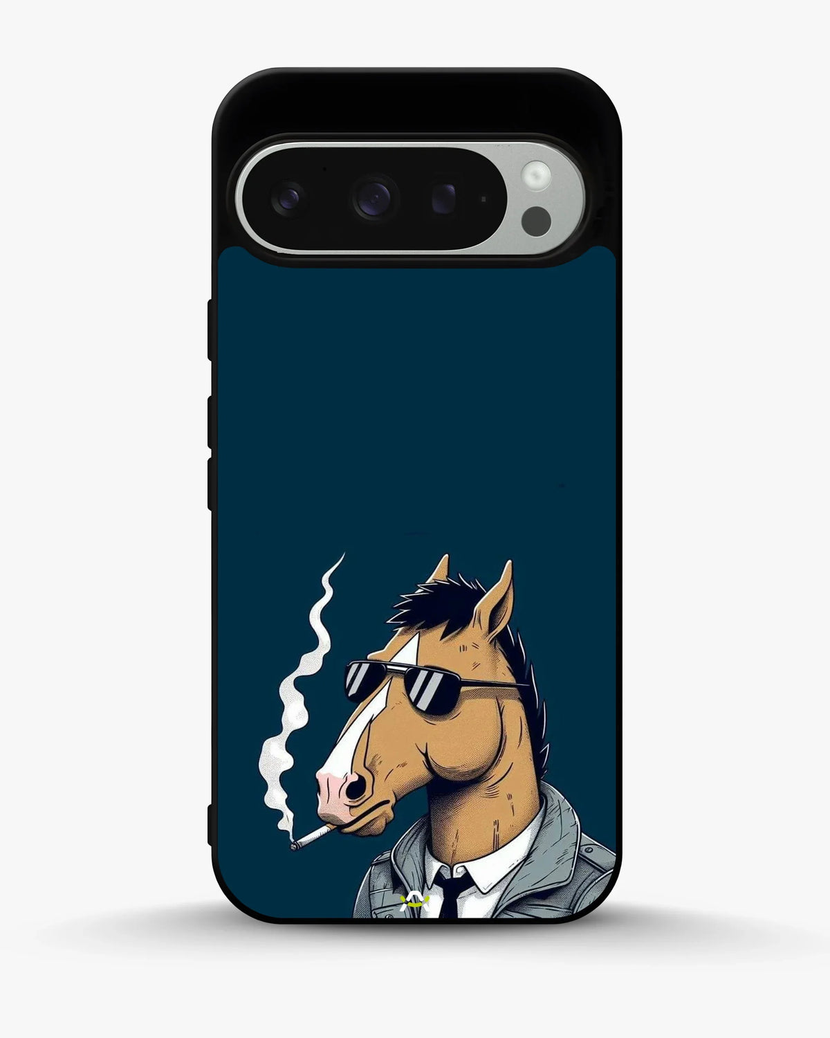 Cool Horse Sunglasses Phone Case - Quirky Blue Art Print for iPhone, Samsung, Pixel, OnePlus & Vivo