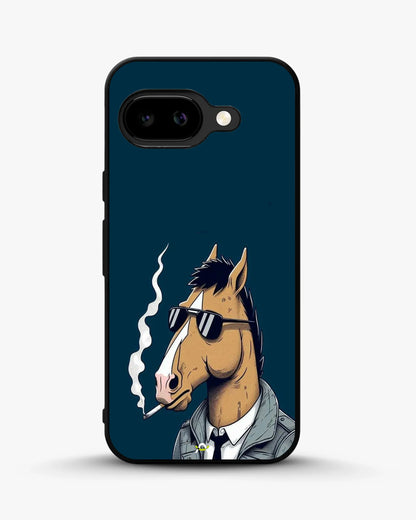 Cool Horse Sunglasses Phone Case - Quirky Blue Art Print for iPhone, Samsung, Pixel, OnePlus & Vivo