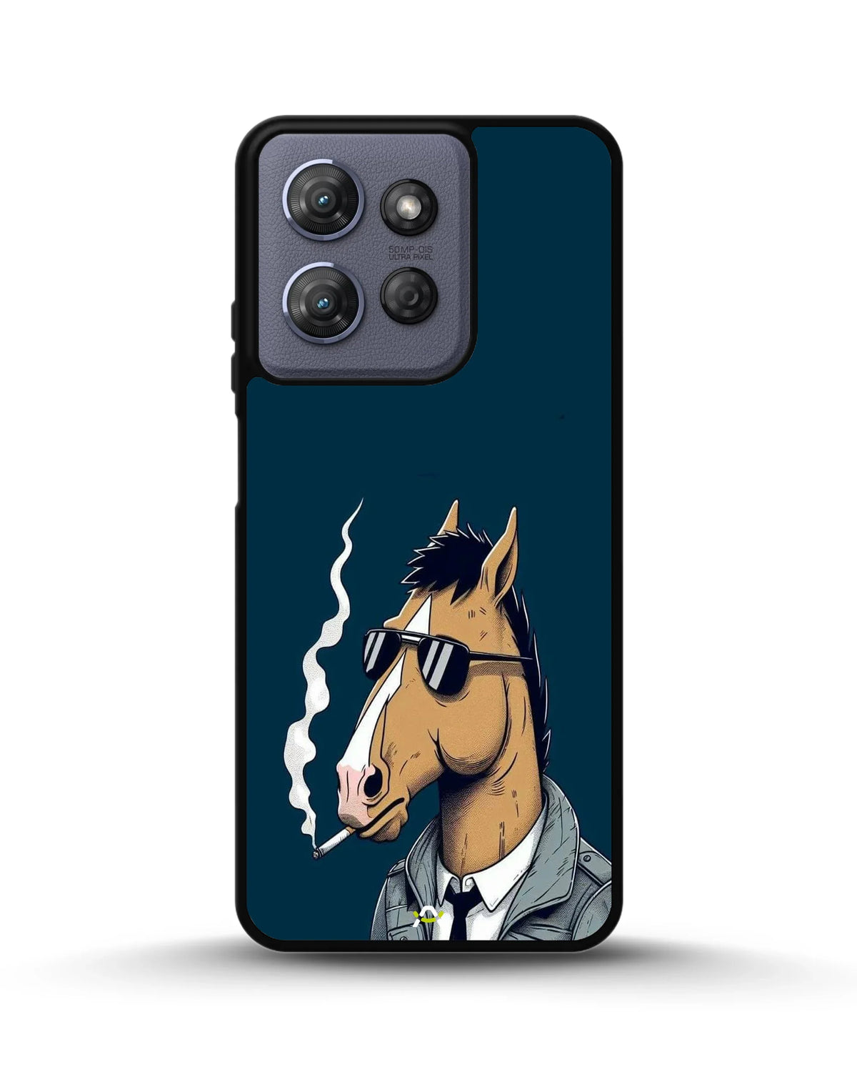 Cool Horse Sunglasses Phone Case - Quirky Blue Art Print for iPhone, Samsung, Pixel, OnePlus & Vivo