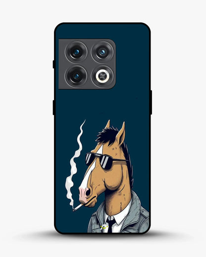 Cool Horse Sunglasses Phone Case - Quirky Blue Art Print for iPhone, Samsung, Pixel, OnePlus & Vivo
