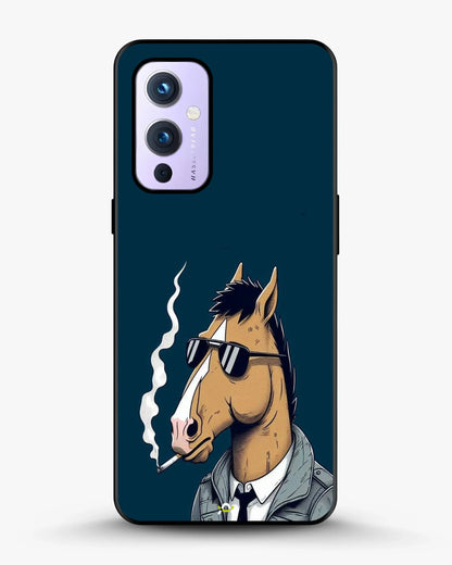 Cool Horse Sunglasses Phone Case - Quirky Blue Art Print for iPhone, Samsung, Pixel, OnePlus & Vivo