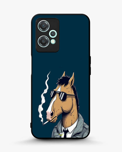 Cool Horse Sunglasses Phone Case - Quirky Blue Art Print for iPhone, Samsung, Pixel, OnePlus & Vivo