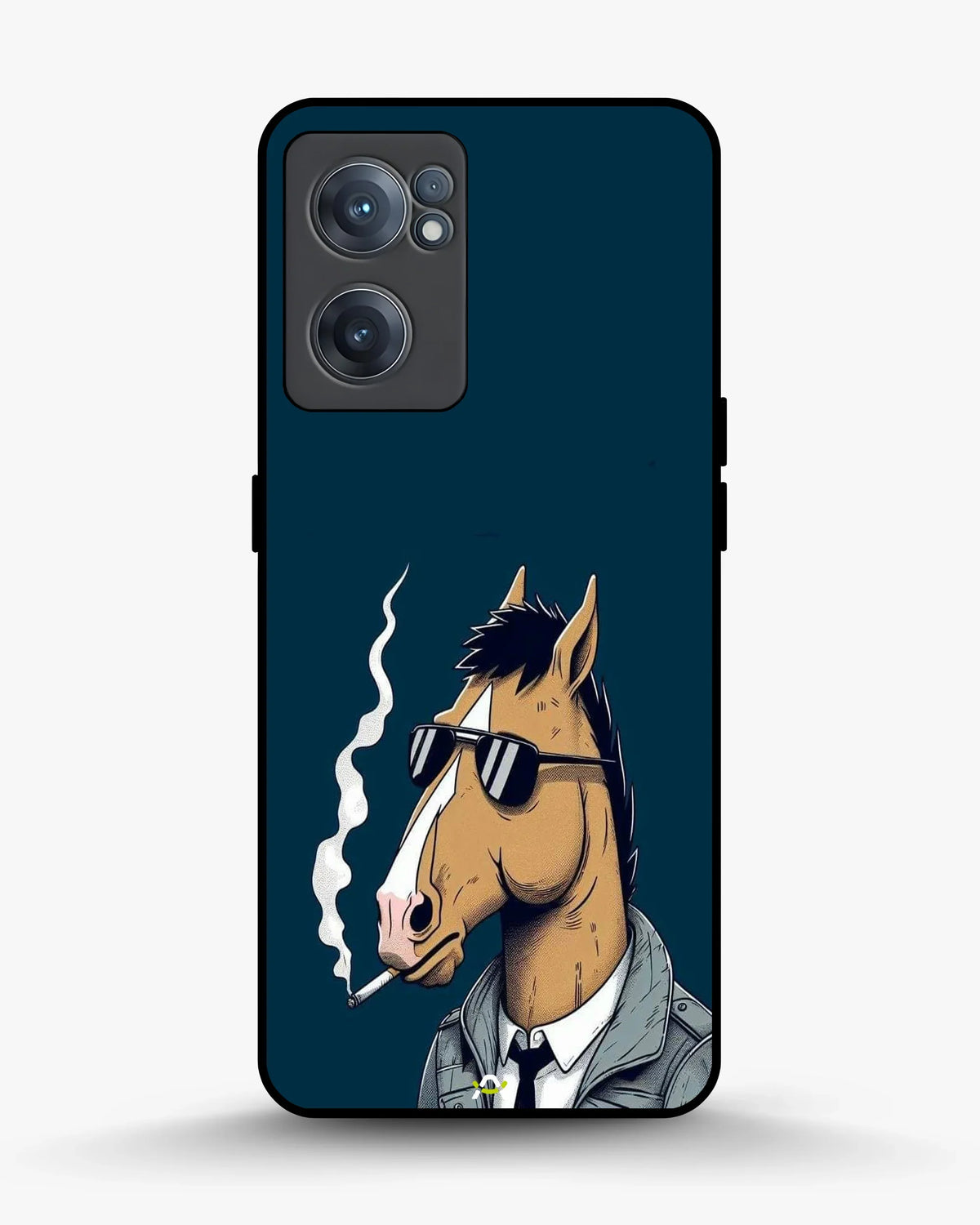 Cool Horse Sunglasses Phone Case - Quirky Blue Art Print for iPhone, Samsung, Pixel, OnePlus & Vivo