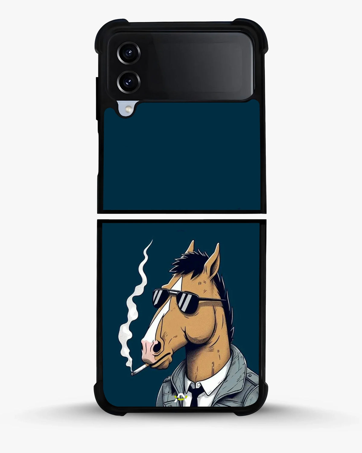 Cool Horse Sunglasses Phone Case - Quirky Blue Art Print for iPhone, Samsung, Pixel, OnePlus & Vivo
