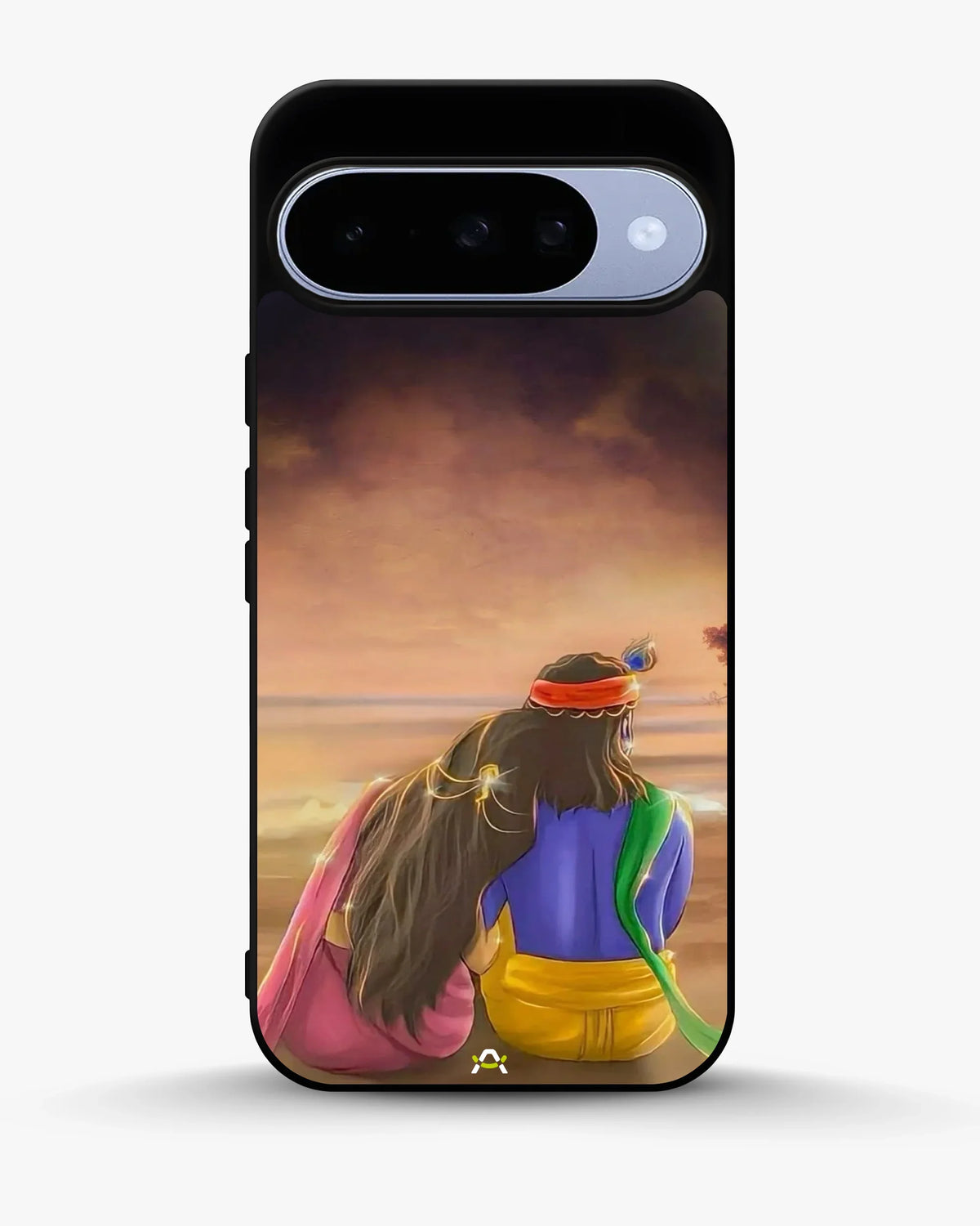 Couple Sunset Phone Case - Calm Pink Art Print for iPhone, Samsung, Pixel, OnePlus & Vivo