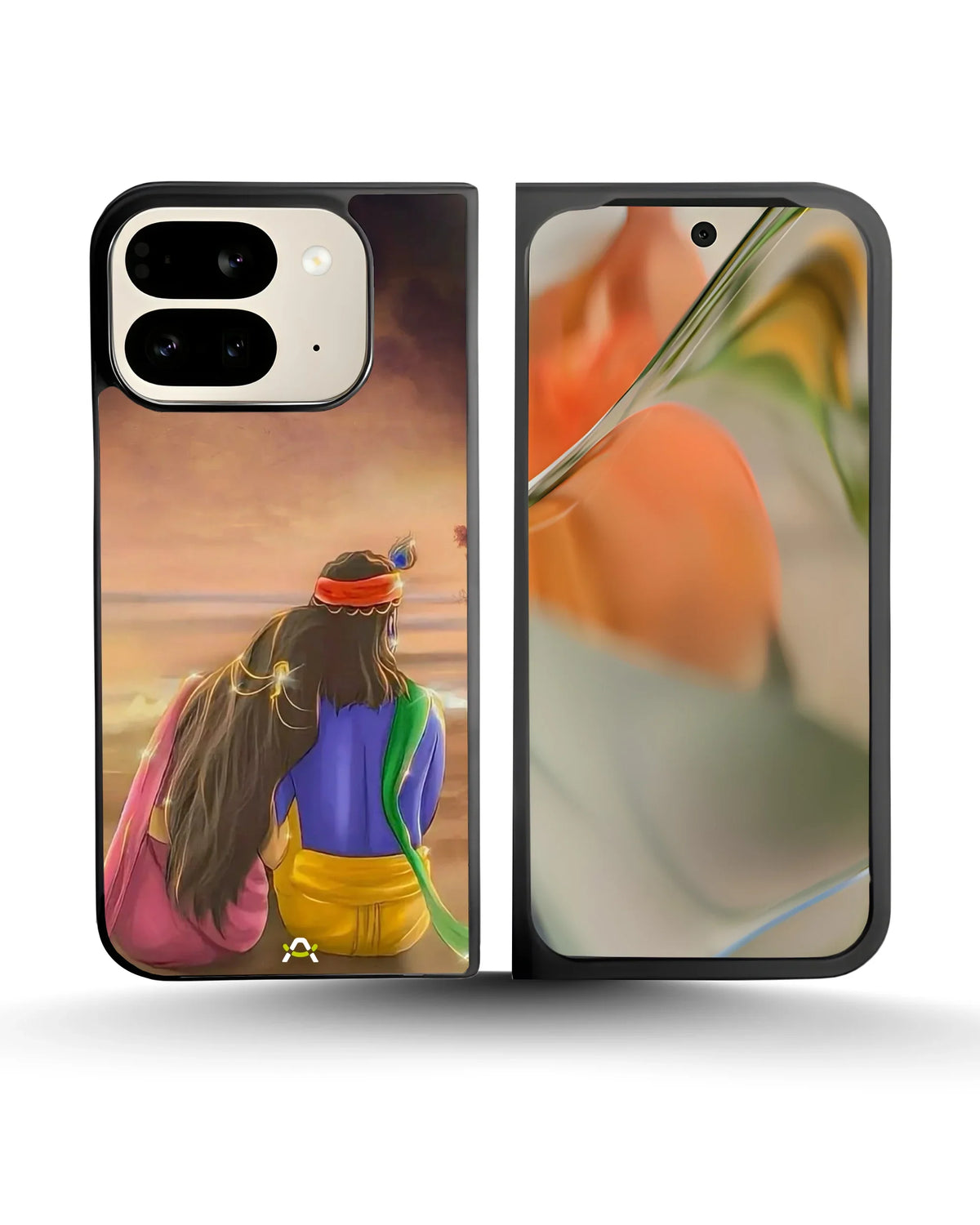 Couple Sunset Phone Case - Calm Pink Art Print for iPhone, Samsung, Pixel, OnePlus & Vivo
