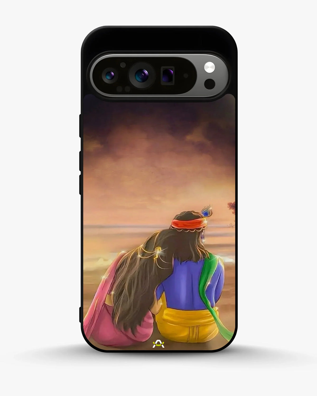 Couple Sunset Phone Case - Calm Pink Art Print for iPhone, Samsung, Pixel, OnePlus & Vivo