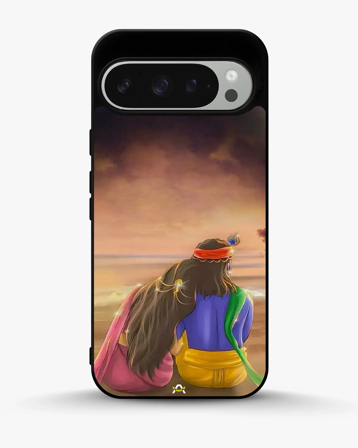Couple Sunset Phone Case - Calm Pink Art Print for iPhone, Samsung, Pixel, OnePlus & Vivo