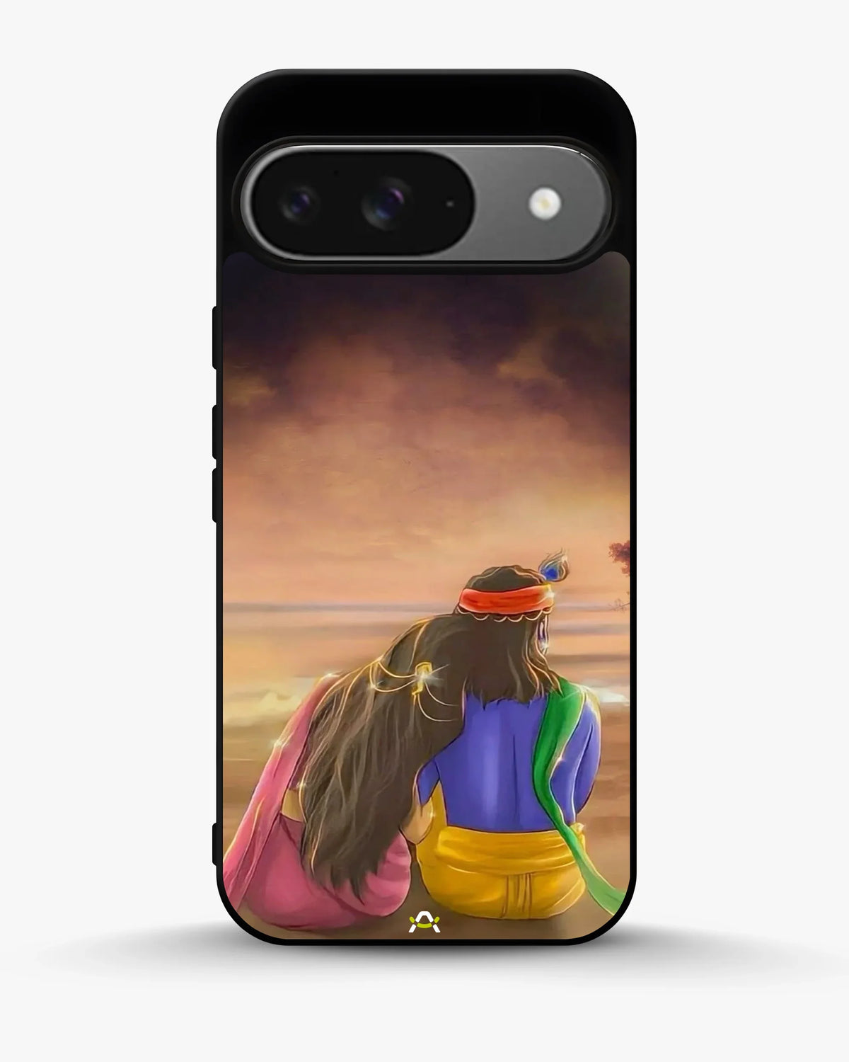Couple Sunset Phone Case - Calm Pink Art Print for iPhone, Samsung, Pixel, OnePlus & Vivo