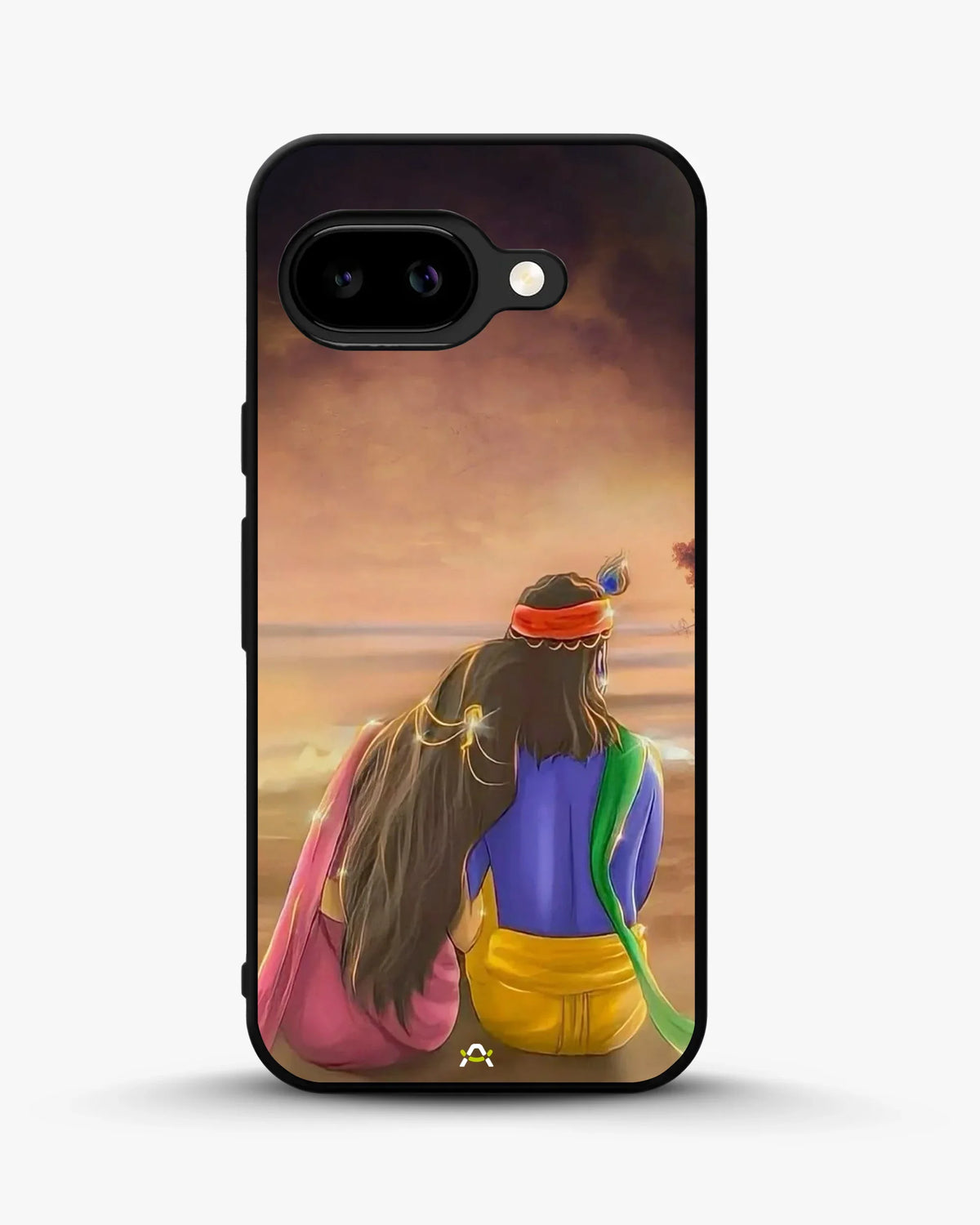 Couple Sunset Phone Case - Calm Pink Art Print for iPhone, Samsung, Pixel, OnePlus & Vivo