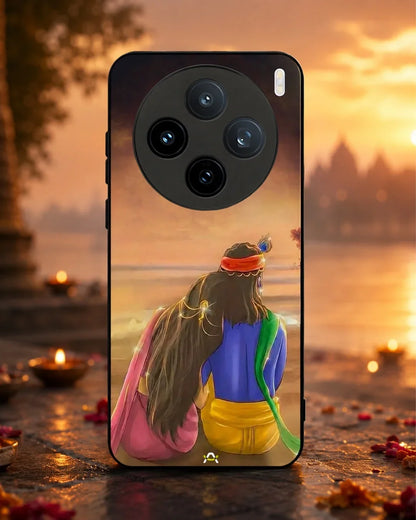 Couple Sunset Phone Case - Calm Pink Art Print for iPhone, Samsung, Pixel, OnePlus & Vivo