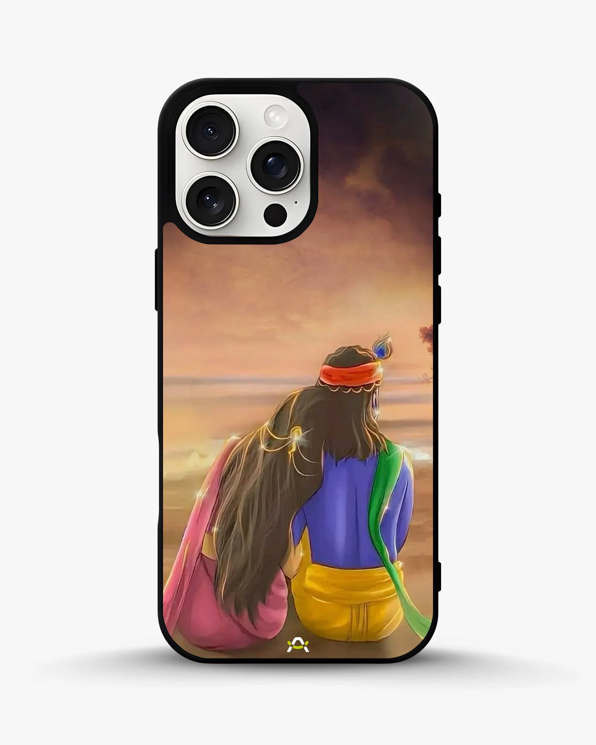 Couple Sunset Phone Case - Calm Pink Art Print for iPhone, Samsung, Pixel, OnePlus & Vivo