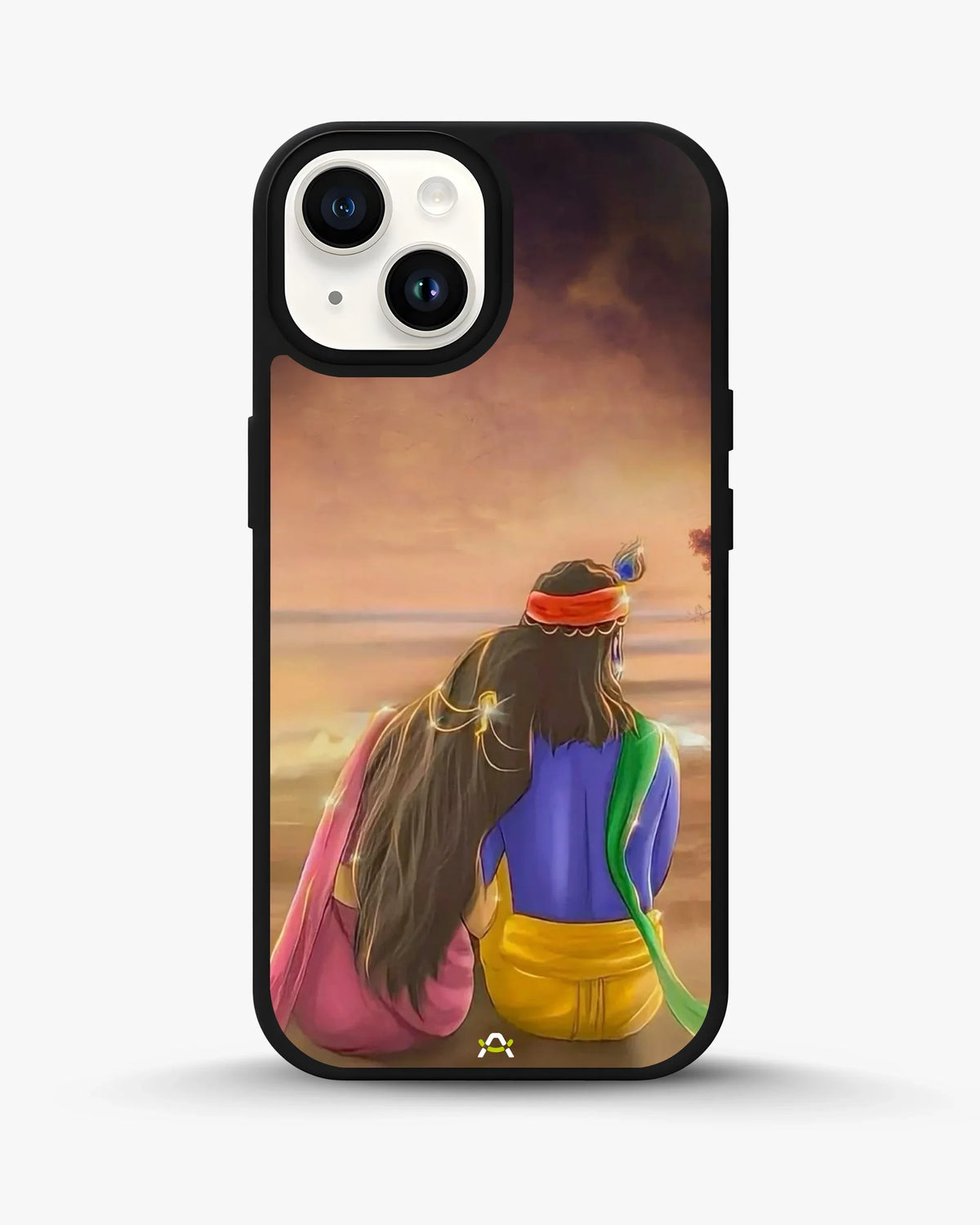 Couple Sunset Phone Case - Calm Pink Art Print for iPhone, Samsung, Pixel, OnePlus & Vivo