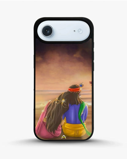 Couple Sunset Phone Case - Calm Pink Art Print for iPhone, Samsung, Pixel, OnePlus & Vivo