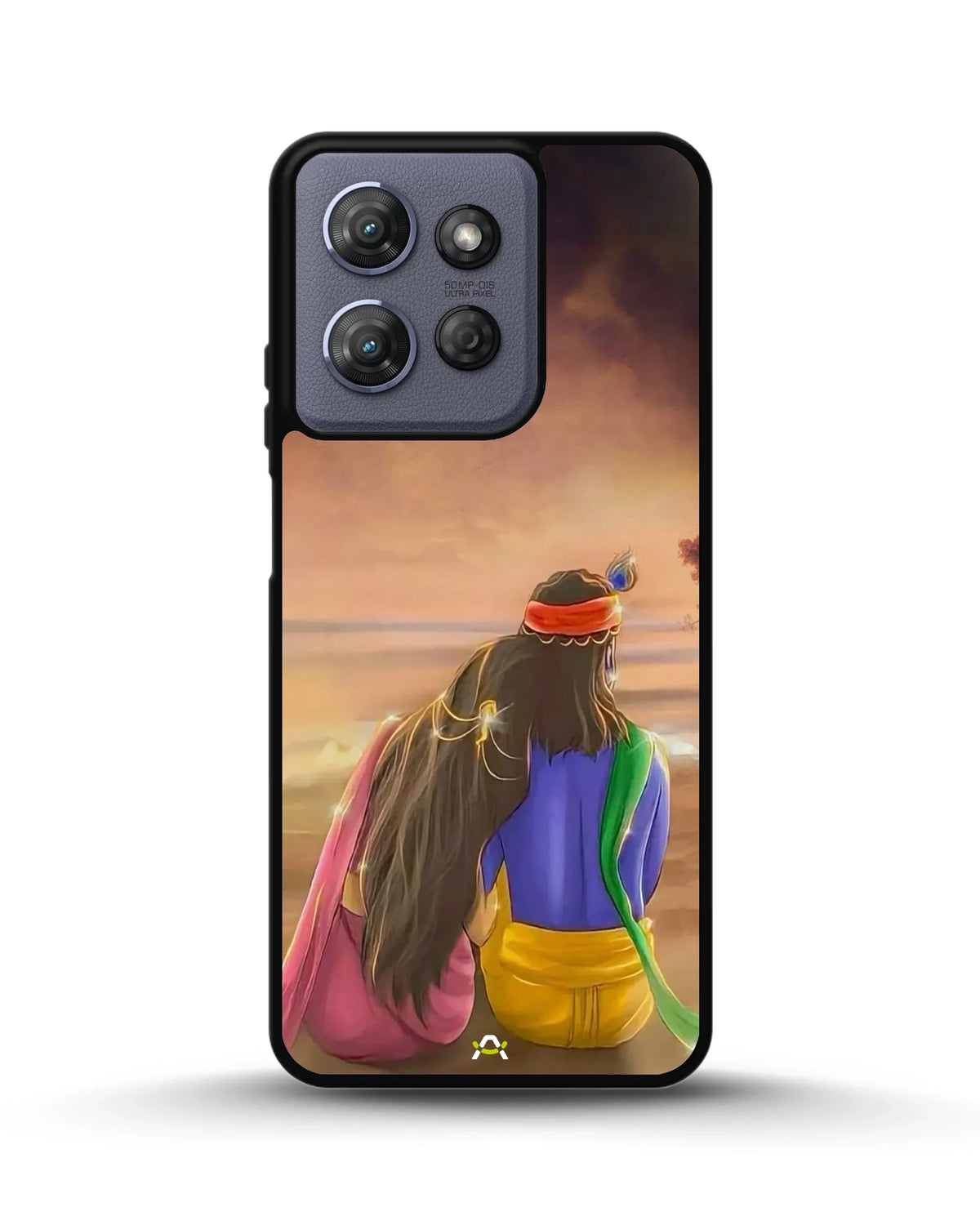 Couple Sunset Phone Case - Calm Pink Art Print for iPhone, Samsung, Pixel, OnePlus & Vivo