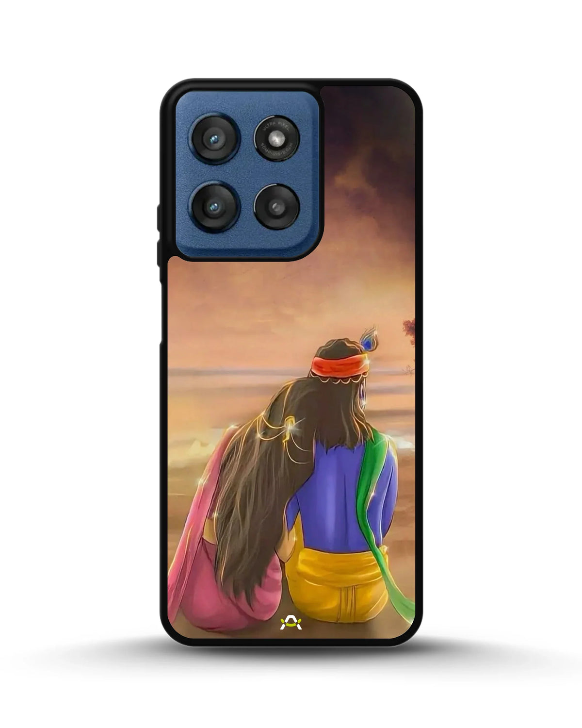 Couple Sunset Phone Case - Calm Pink Art Print for iPhone, Samsung, Pixel, OnePlus & Vivo