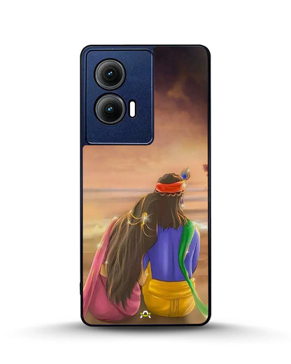 Couple Sunset Phone Case - Calm Pink Art Print for iPhone, Samsung, Pixel, OnePlus & Vivo