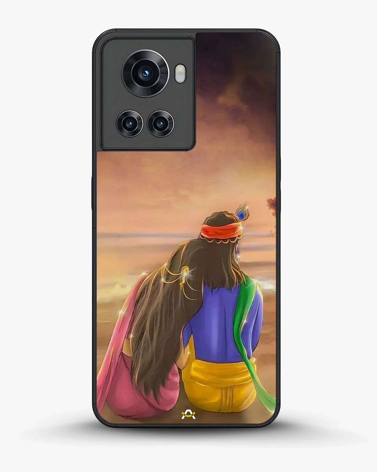 Couple Sunset Phone Case - Calm Pink Art Print for iPhone, Samsung, Pixel, OnePlus & Vivo