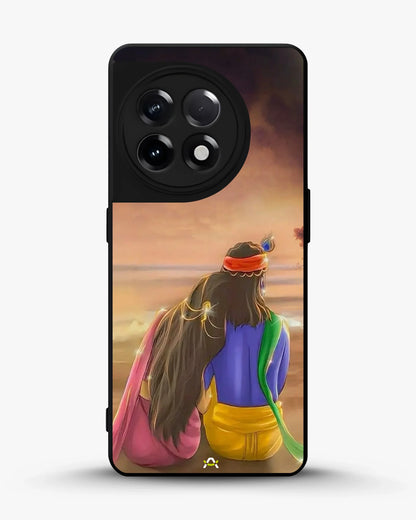 Couple Sunset Phone Case - Calm Pink Art Print for iPhone, Samsung, Pixel, OnePlus & Vivo
