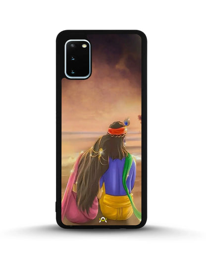 Couple Sunset Phone Case - Calm Pink Art Print for iPhone, Samsung, Pixel, OnePlus & Vivo