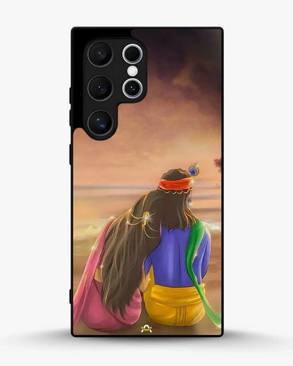 Couple Sunset Phone Case - Calm Pink Art Print for iPhone, Samsung, Pixel, OnePlus & Vivo