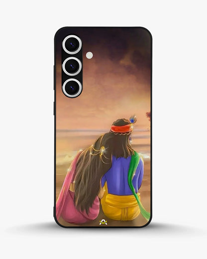 Couple Sunset Phone Case - Calm Pink Art Print for iPhone, Samsung, Pixel, OnePlus & Vivo