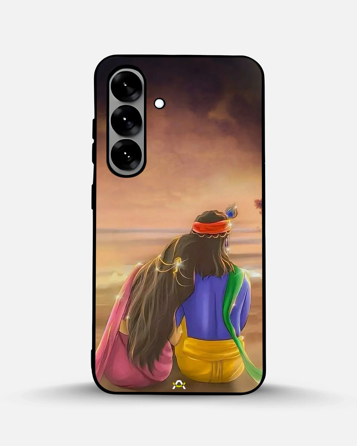 Couple Sunset Phone Case - Calm Pink Art Print for iPhone, Samsung, Pixel, OnePlus & Vivo