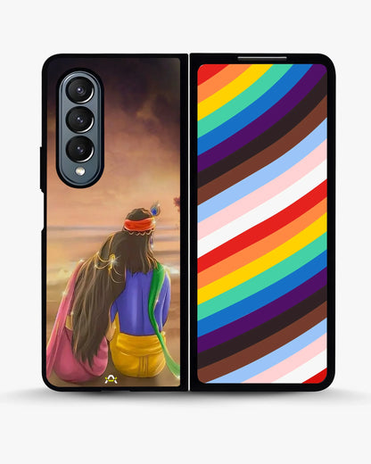 Couple Sunset Phone Case - Calm Pink Art Print for iPhone, Samsung, Pixel, OnePlus & Vivo