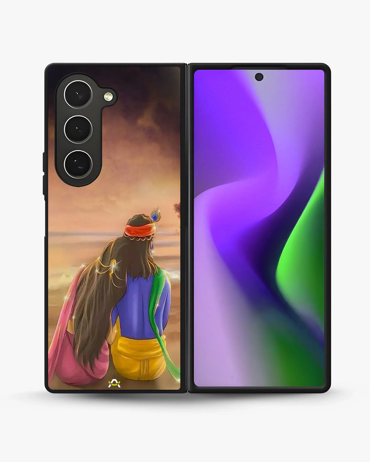 Couple Sunset Phone Case - Calm Pink Art Print for iPhone, Samsung, Pixel, OnePlus & Vivo