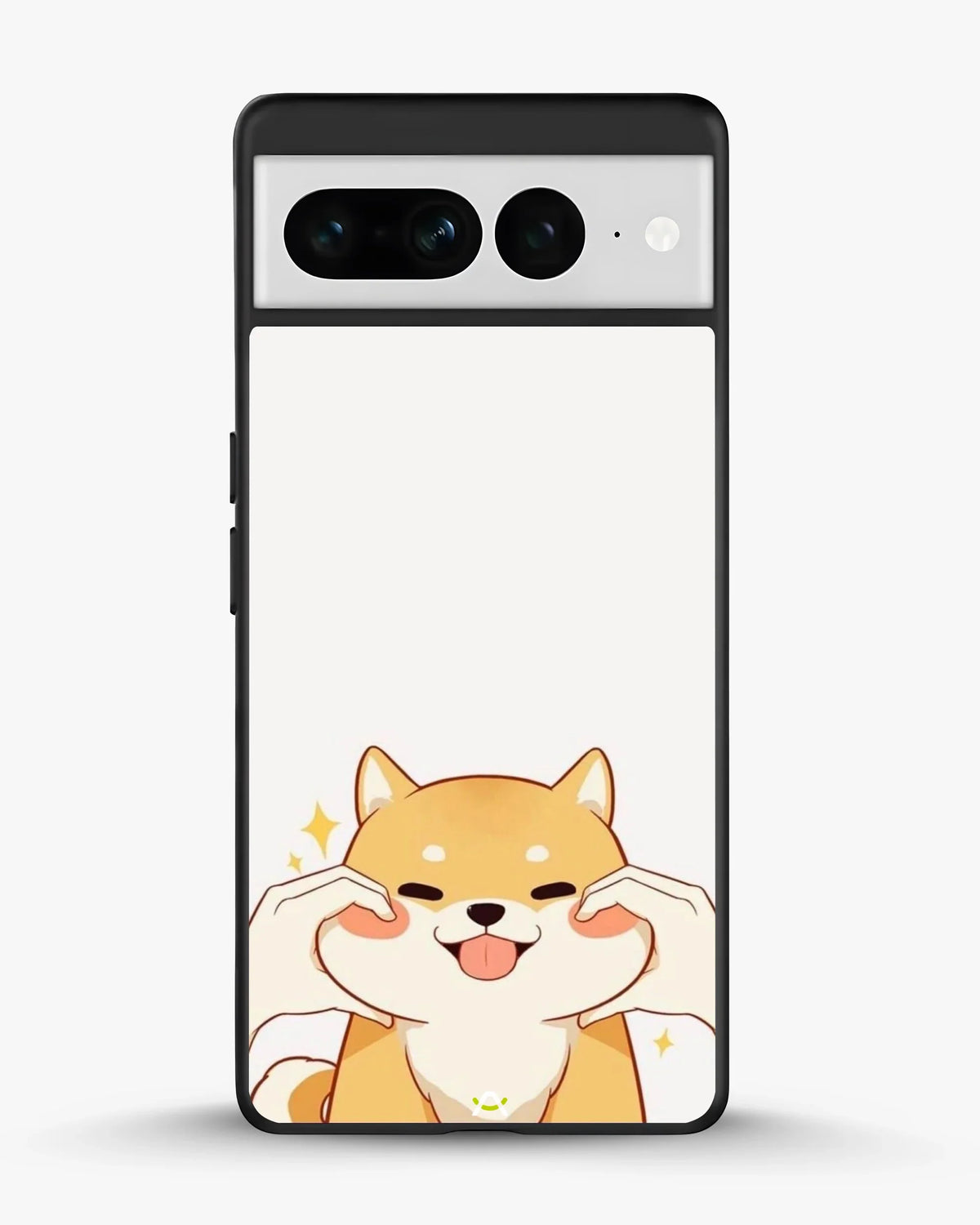 Cute Shiba Inu Phone Case - Cartoon Golden Dog Print for iPhone, Samsung, Pixel, OnePlus & Vivo