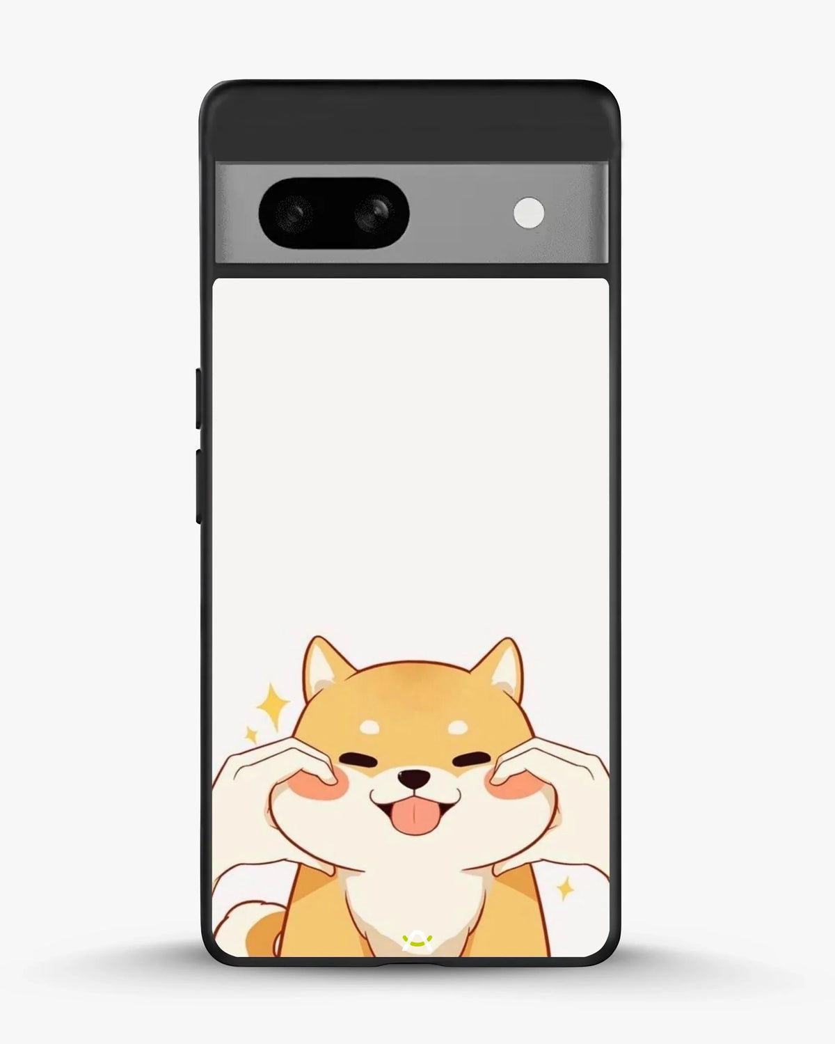 Cute Shiba Inu Phone Case - Cartoon Golden Dog Print for iPhone, Samsung, Pixel, OnePlus & Vivo