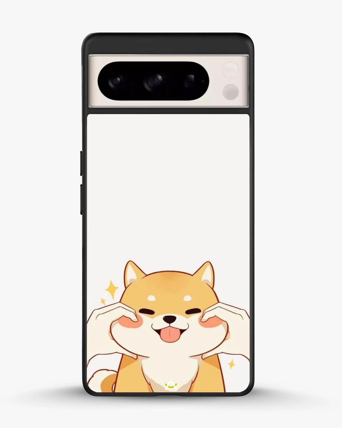 Cute Shiba Inu Phone Case - Cartoon Golden Dog Print for iPhone, Samsung, Pixel, OnePlus & Vivo