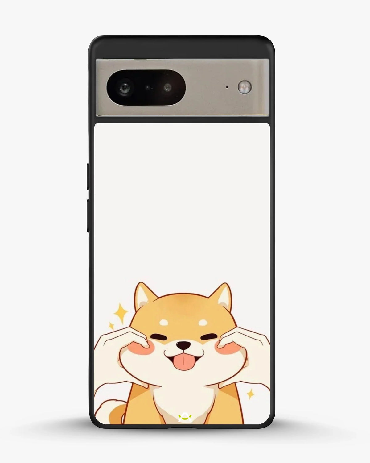 Cute Shiba Inu Phone Case - Cartoon Golden Dog Print for iPhone, Samsung, Pixel, OnePlus & Vivo