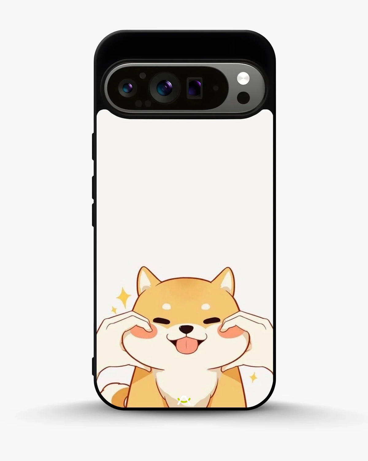 Cute Shiba Inu Phone Case - Cartoon Golden Dog Print for iPhone, Samsung, Pixel, OnePlus & Vivo