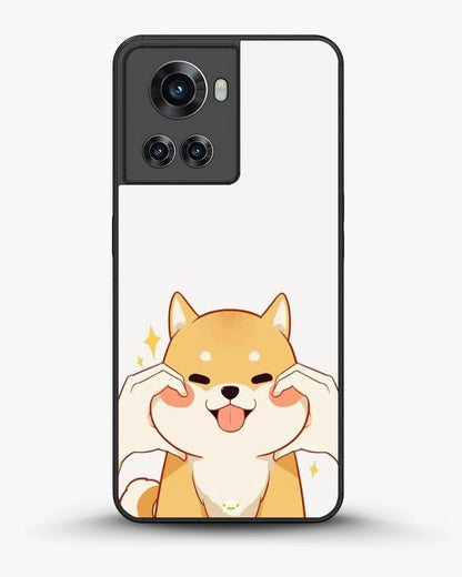Cute Shiba Inu Phone Case - Cartoon Golden Dog Print for iPhone, Samsung, Pixel, OnePlus & Vivo