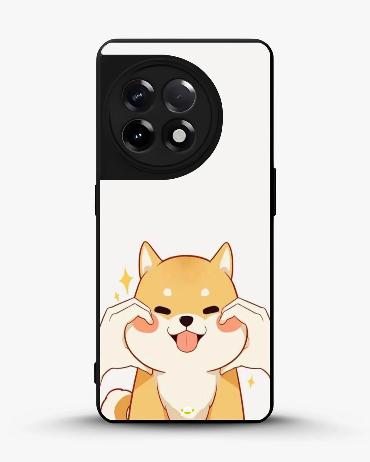 Cute Shiba Inu Phone Case - Cartoon Golden Dog Print for iPhone, Samsung, Pixel, OnePlus & Vivo