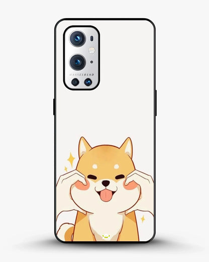 Cute Shiba Inu Phone Case - Cartoon Golden Dog Print for iPhone, Samsung, Pixel, OnePlus & Vivo