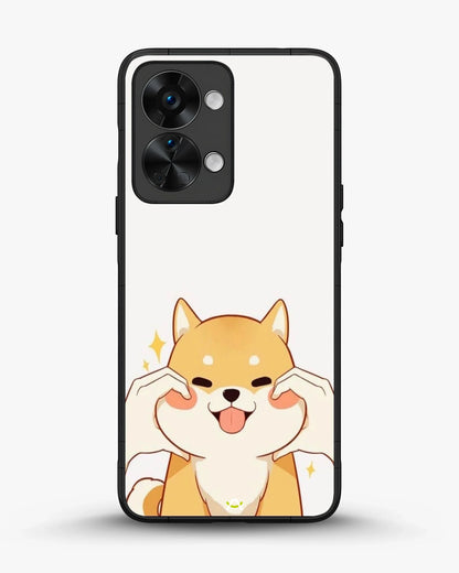 Cute Shiba Inu Phone Case - Cartoon Golden Dog Print for iPhone, Samsung, Pixel, OnePlus & Vivo