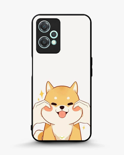 Cute Shiba Inu Phone Case - Cartoon Golden Dog Print for iPhone, Samsung, Pixel, OnePlus & Vivo