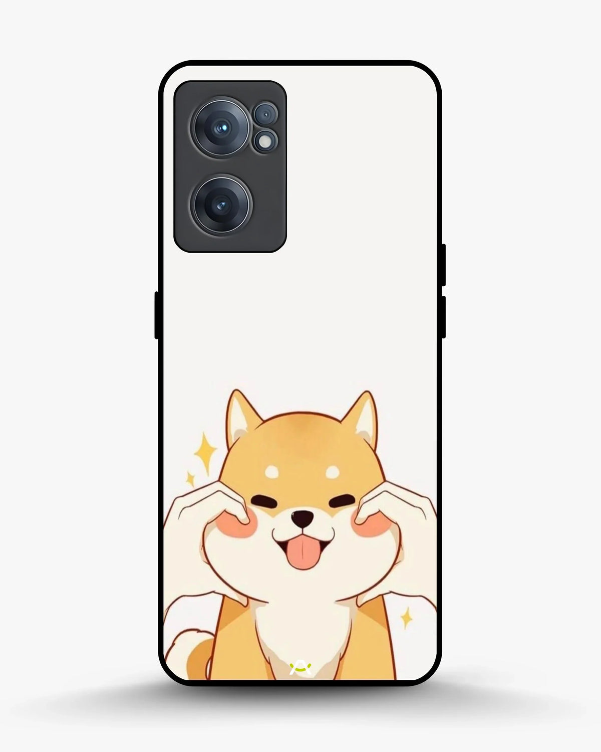 Cute Shiba Inu Phone Case - Cartoon Golden Dog Print for iPhone, Samsung, Pixel, OnePlus & Vivo