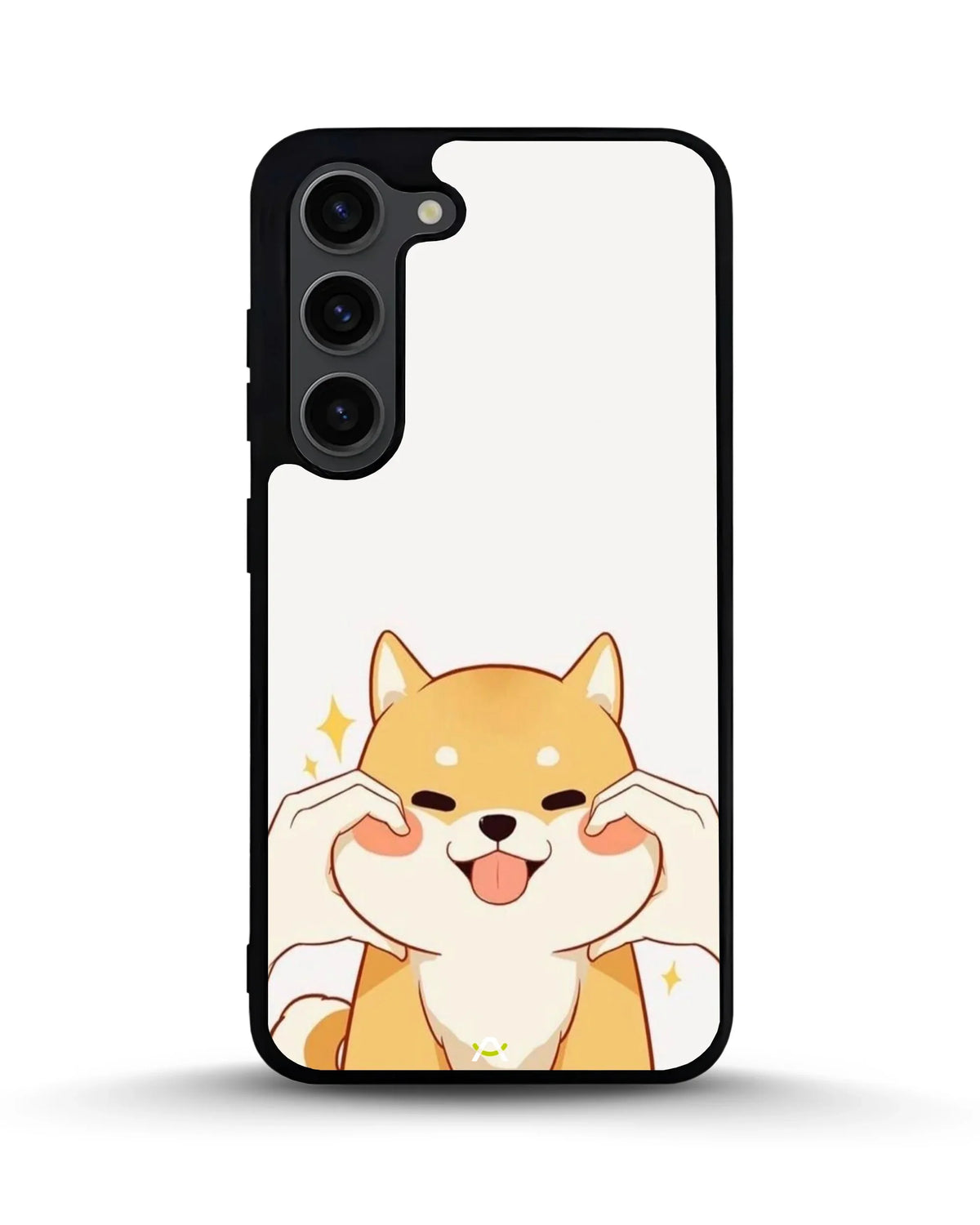 Cute Shiba Inu Phone Case - Cartoon Golden Dog Print for iPhone, Samsung, Pixel, OnePlus & Vivo