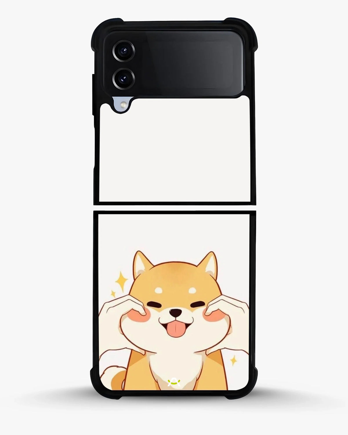Cute Shiba Inu Phone Case - Cartoon Golden Dog Print for iPhone, Samsung, Pixel, OnePlus & Vivo