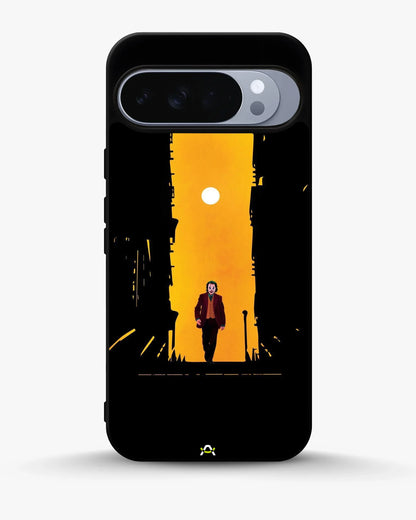 Dark Alley Clown Phone Case - Moody Minimalist Art Print for iPhone, Samsung, Pixel, OnePlus & Vivo