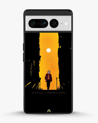 Dark Alley Clown Phone Case - Moody Minimalist Art Print for iPhone, Samsung, Pixel, OnePlus & Vivo