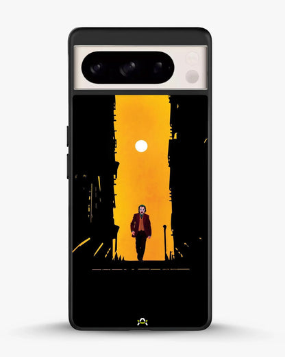 Dark Alley Clown Phone Case - Moody Minimalist Art Print for iPhone, Samsung, Pixel, OnePlus & Vivo